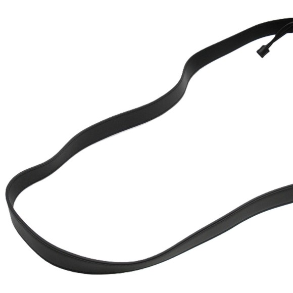 Saint Laurent Rive Gauche Lace Bucket Bag Polyamide Calf Black - Picture 10 of 10